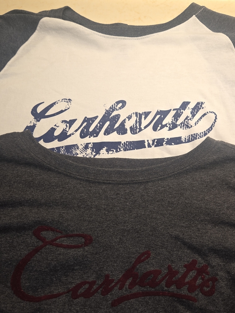 2 Carhartt Long Sleeve T Shirts XL Men's New With Tags